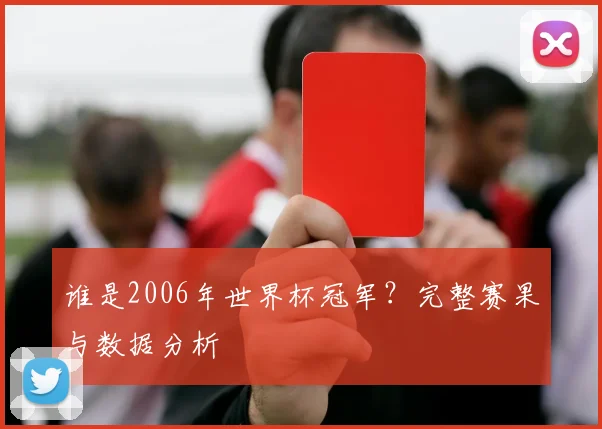 谁是2006年世界杯冠军？完整赛果与数据分析